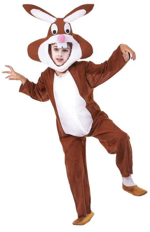 Disfraz de Conejo Marrón Infantil Conejo El Rey del Carnaval