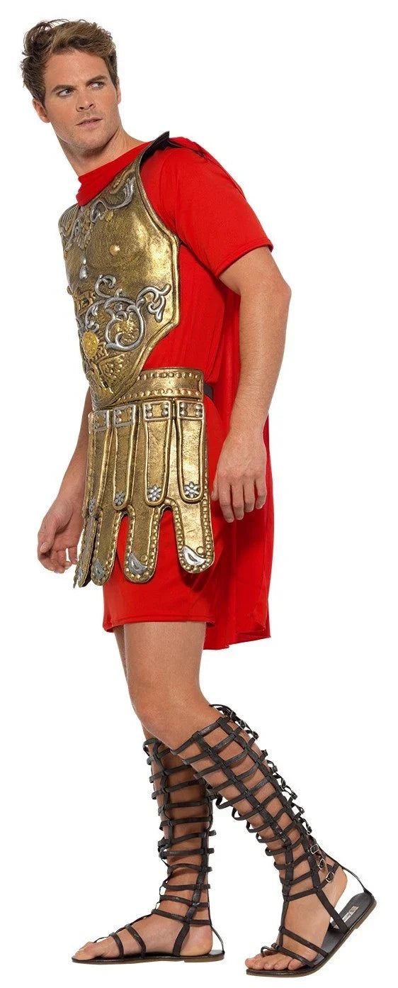 Disfraz de Gladiador con Armadura para Hombre Romano y Griego Smiffys