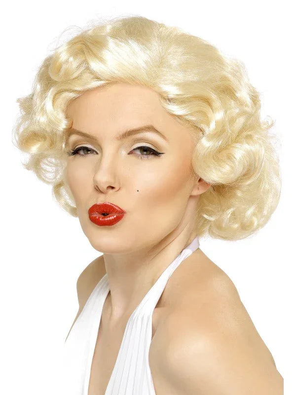 Peluca de Marilyn Monroe Oficial Pelucas Rubias Smiffys