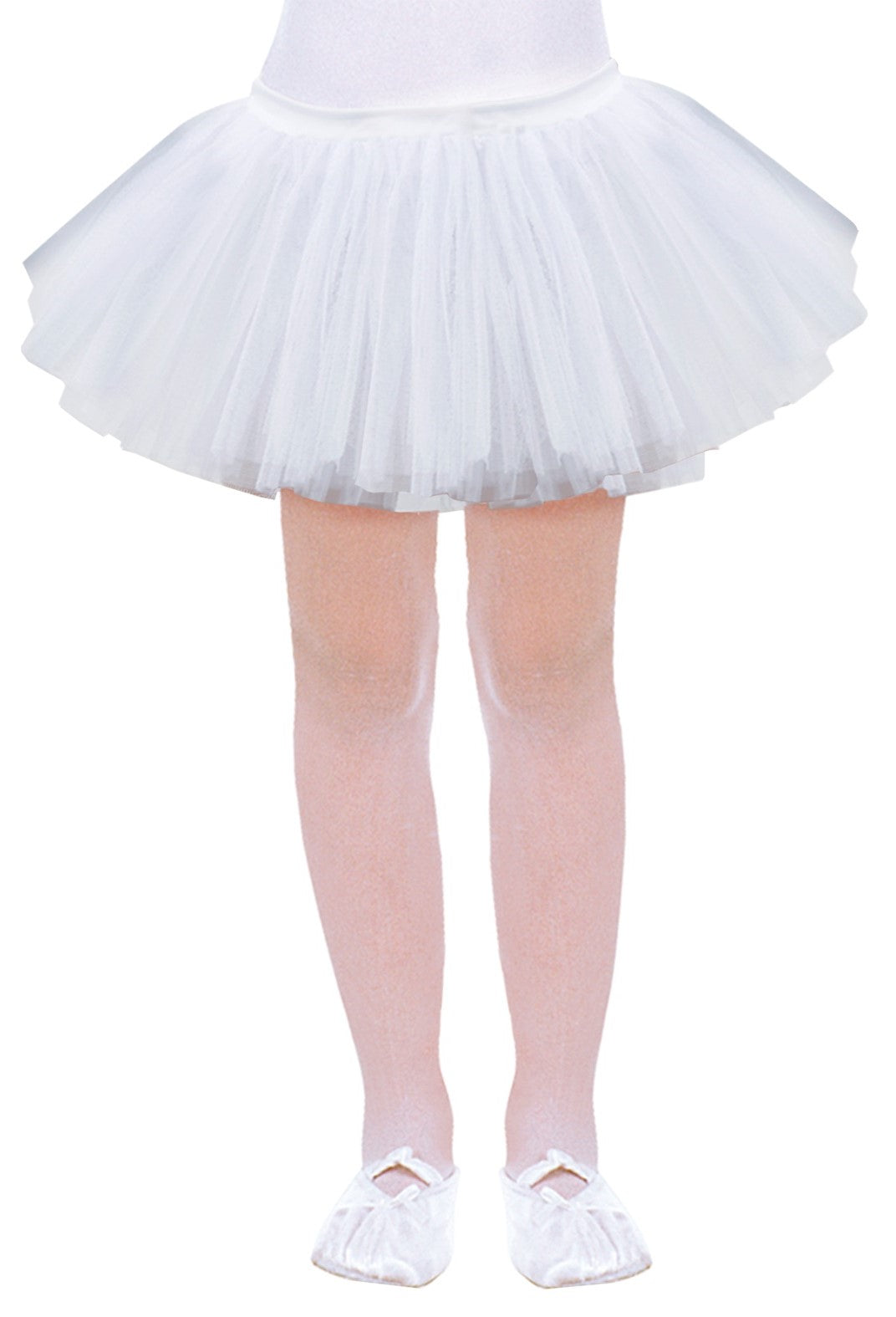 Tutú Bailarina de Ballet Blanco para Niña COMPLEMENTOS Widmann