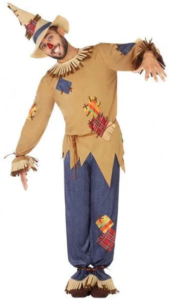 Disfraz de Espantapájaros para Hombre Mago de OZ Atosa