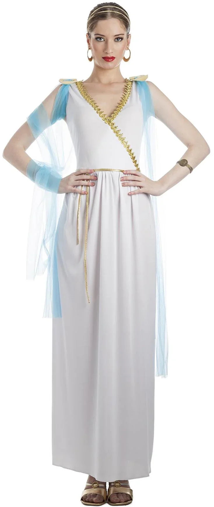 Disfraz de Princesa Griega para Adulto Romanos y Griegos Kimokawaii