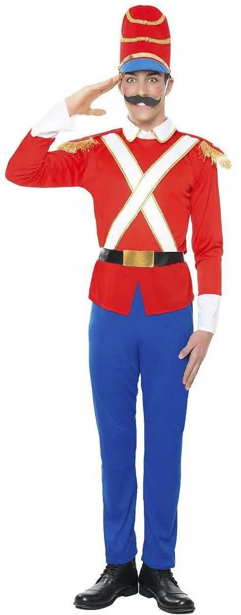 Disfraz de Soldadito de Plomo Rojo para Hombre Soldadito de Plomo Kimokawaii