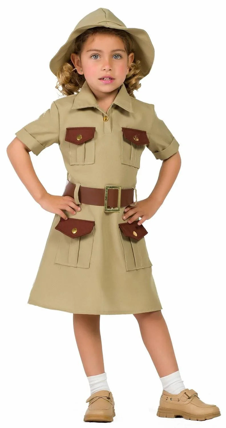 Disfraz de Exploradora Aventurera para Niña Exploradores Kimokawaii