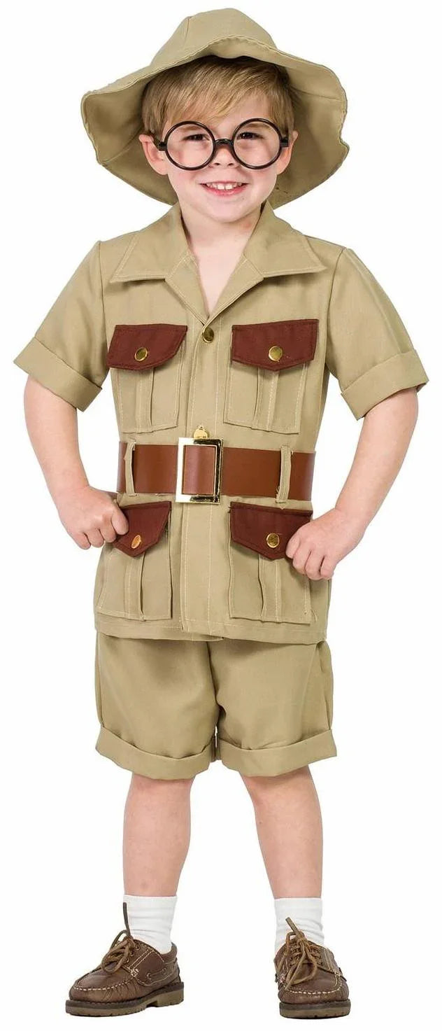 Disfraz de Explorador Aventurero para Niño Exploradores Kimokawaii