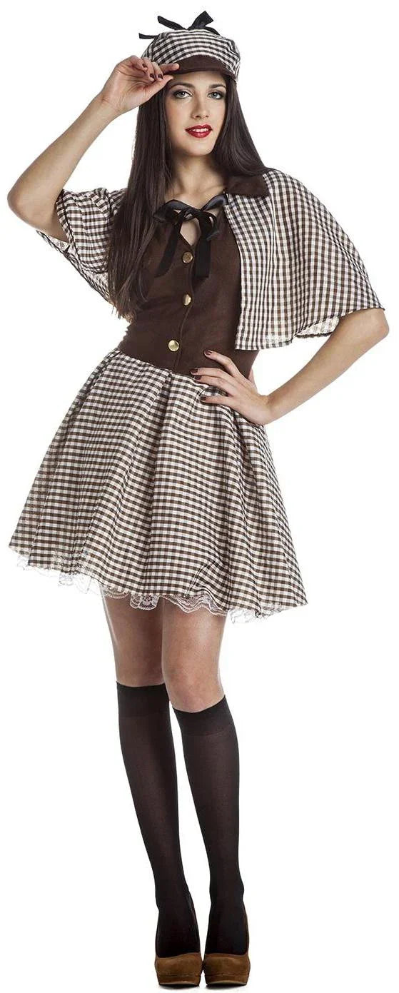 Disfraz de Sherlock Holmes para Mujer Sherlock Holmes Kimokawaii