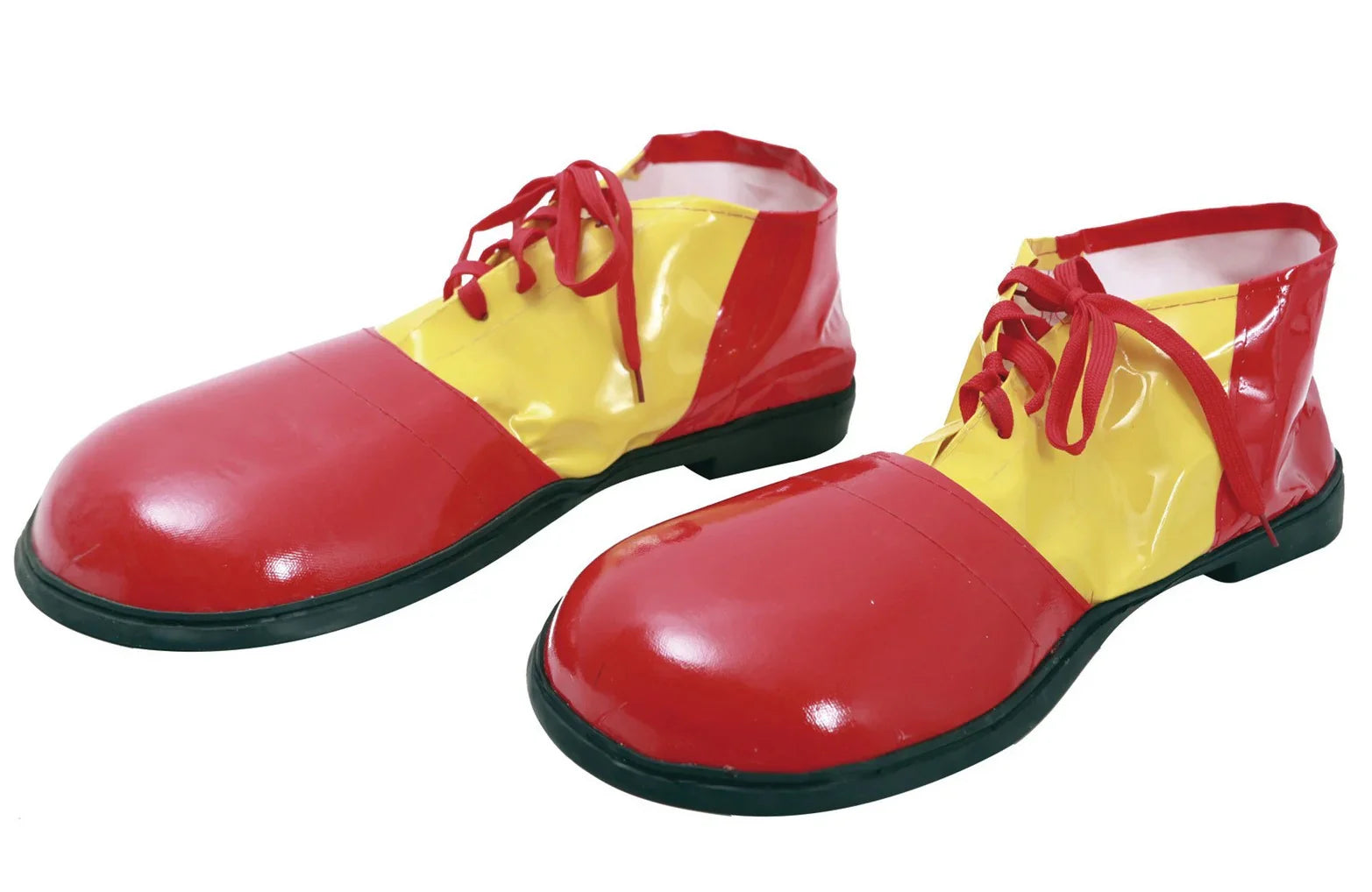 Zapatos de Payaso Amarillos y Rojos para Adulto Complementos Payasos Viving