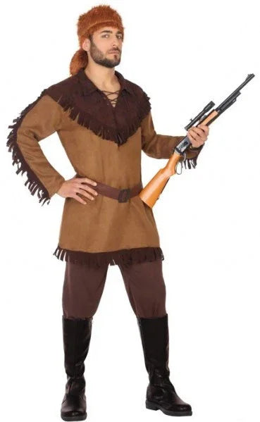Disfraz de Cazador Trampero para Hombre Exploradores Atosa