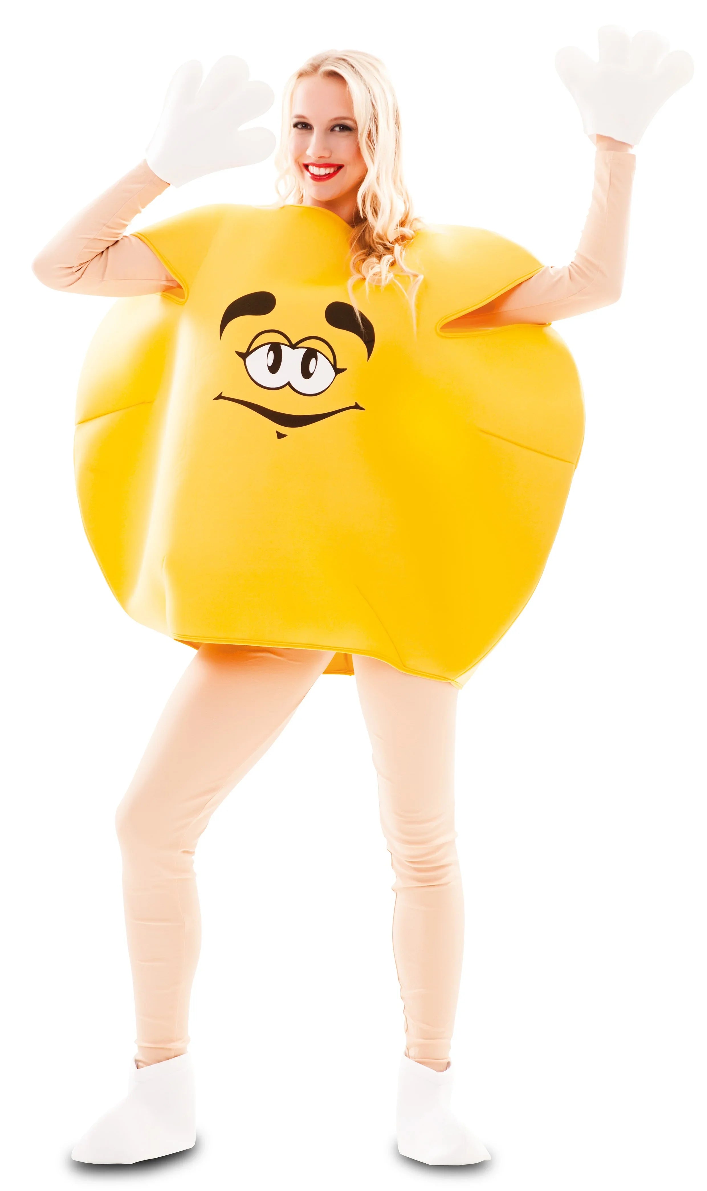 Disfraz de Caramelo M&M's Amarillo para Adulto Disfraces Originales EuroCarnavales