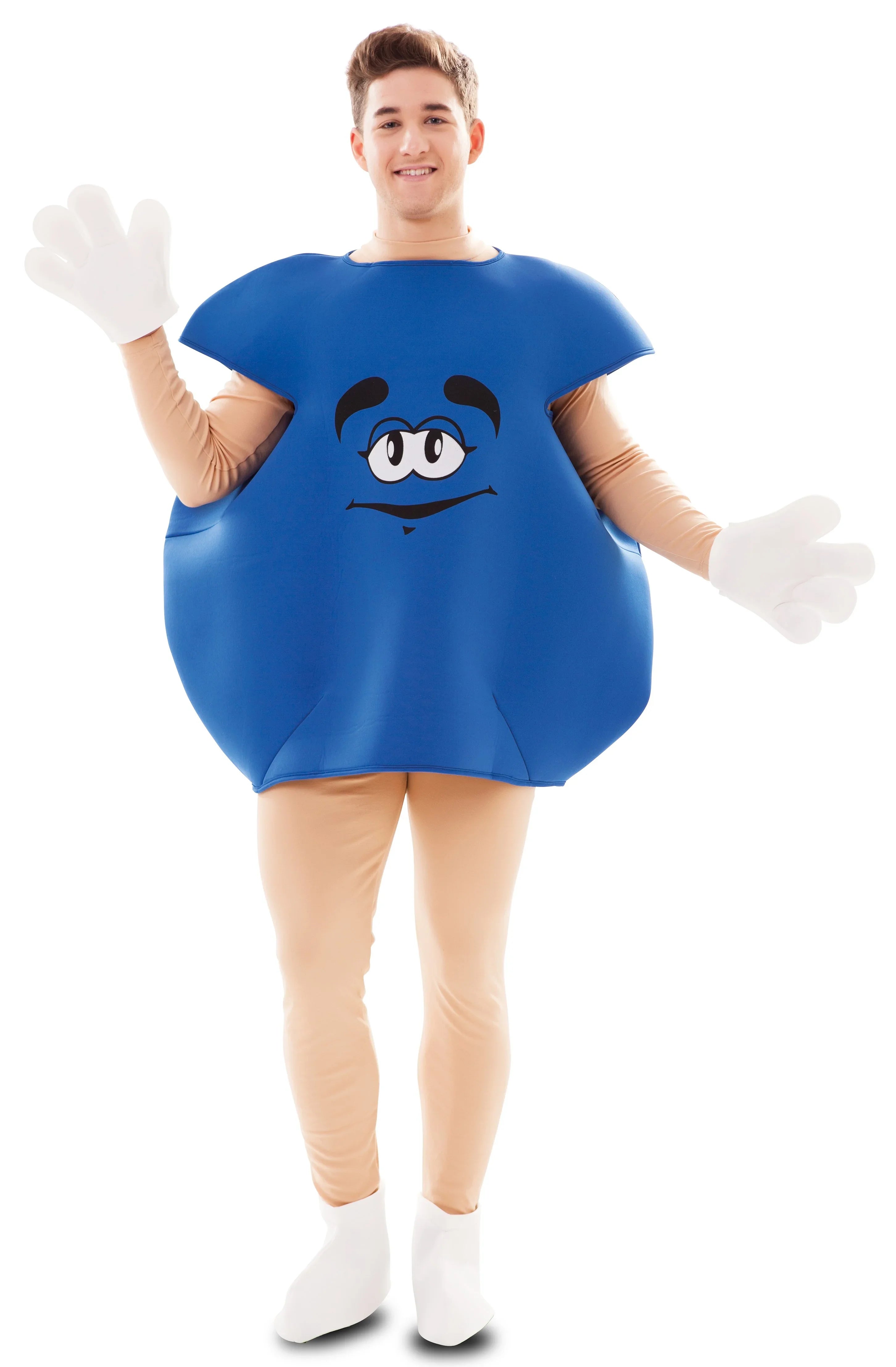 Disfraz de Caramelo M&M's Azul para Adulto Disfraces Originales EuroCarnavales