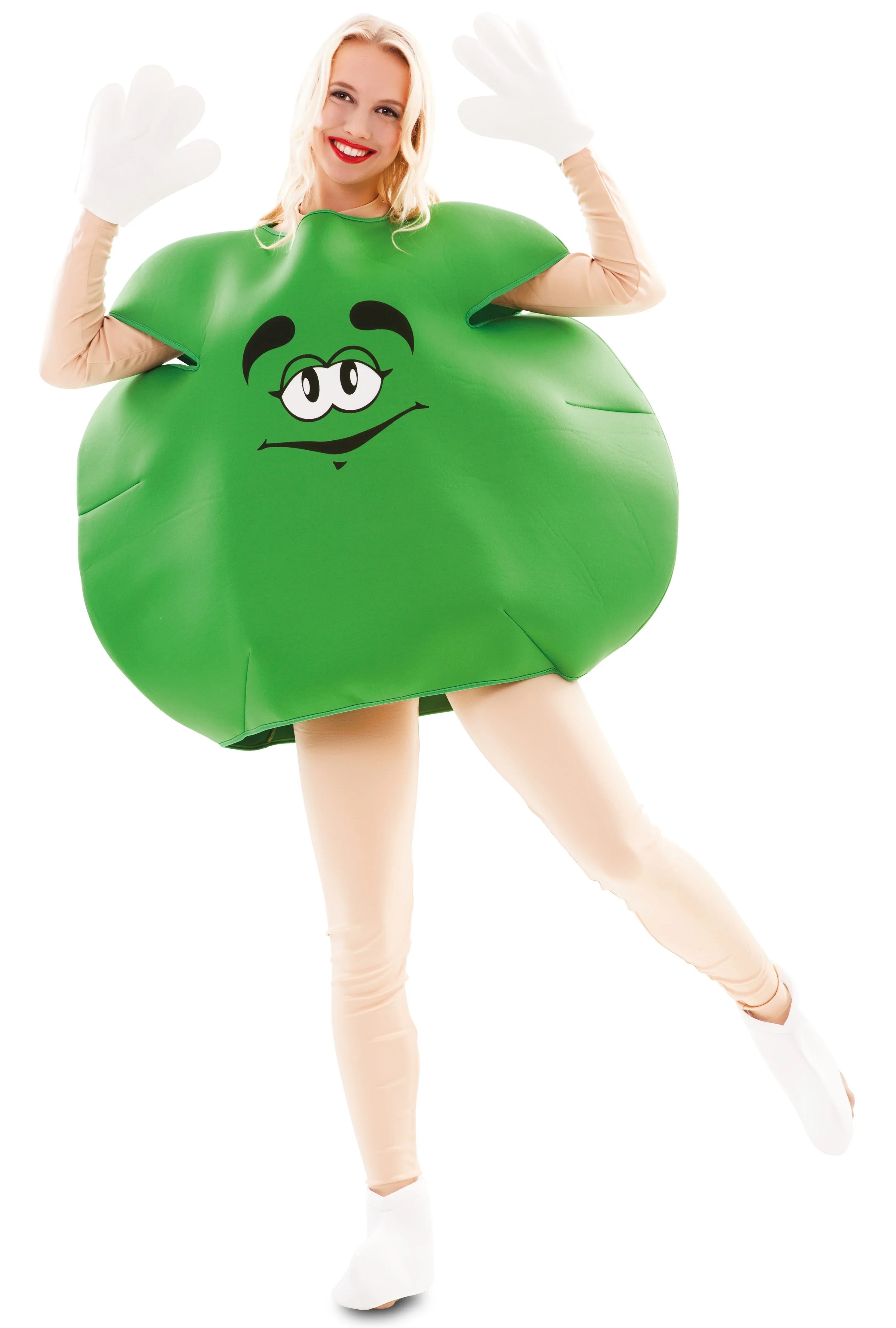 Disfraz de Caramelo M&M's Verde para Adulto Disfraces Originales EuroCarnavales