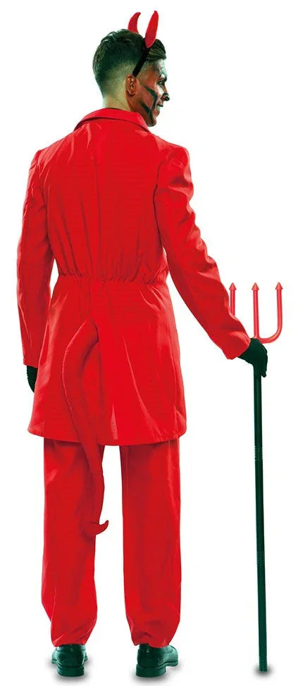 Disfraz de Diablo Elegante con Traje para Hombre Demonios EuroCarnavales