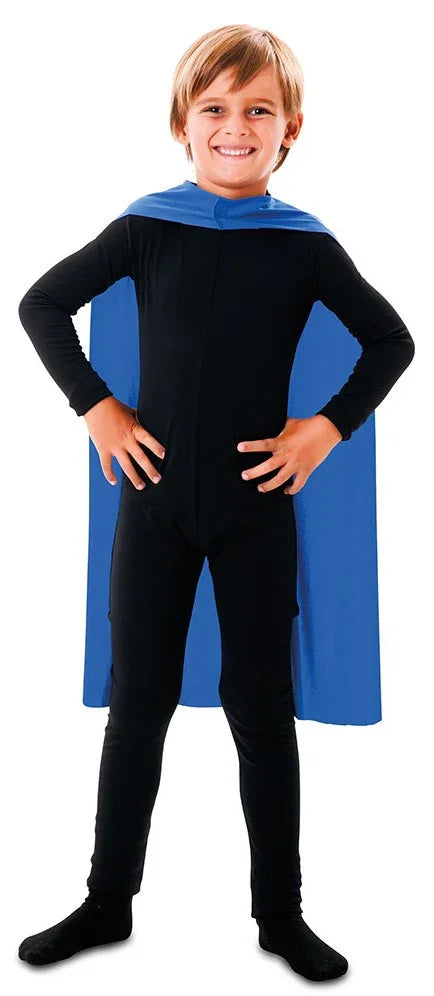 Capa de Superhéroe Azul Infantil Capas EuroCarnavales