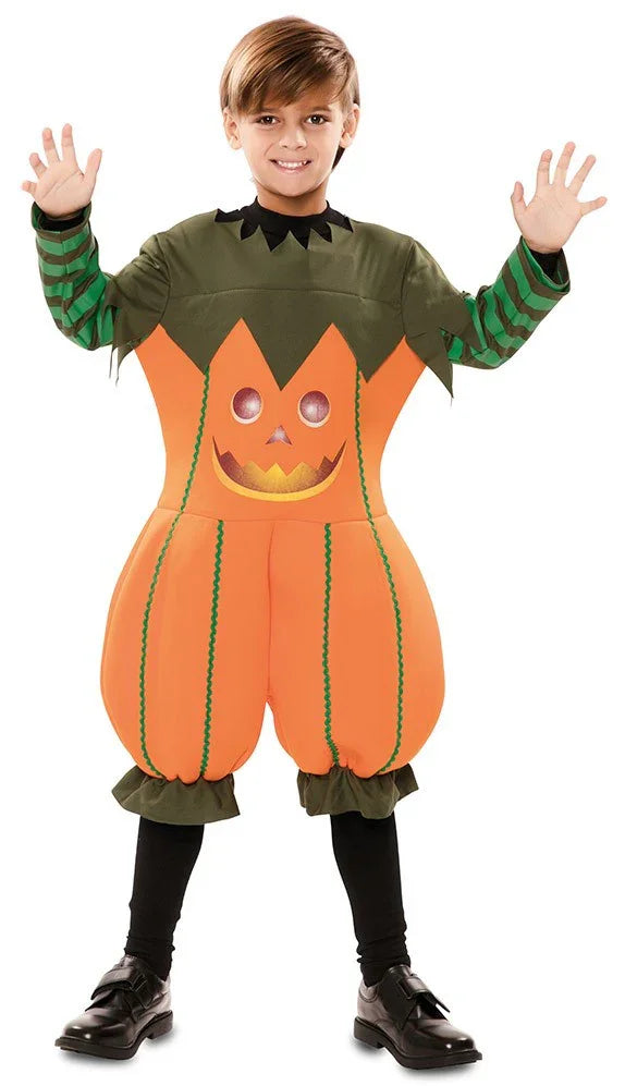 Disfraz de Calabaza Diabólica para Niño Calabaza EuroCarnavales