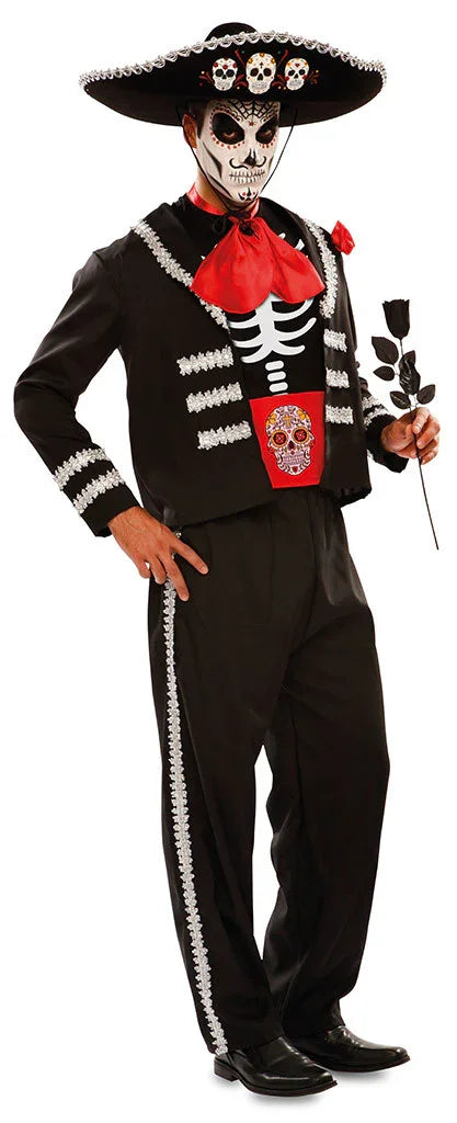 Disfraz de Catrín Mexicano para Hombre Catrina EuroCarnavales