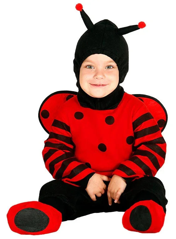 Disfraz de Mariquita con Alas para Bebé Mariquita Guirca