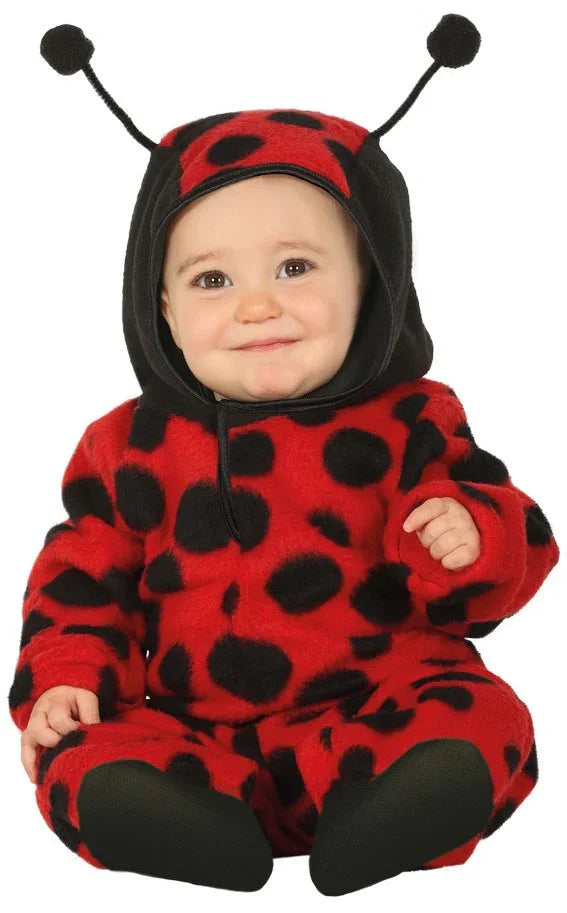 Disfraz de Mariquita de Peluche para Bebé Mariquita Guirca