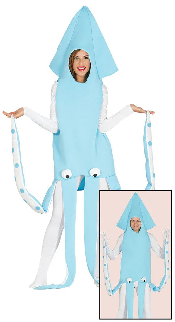 Disfraz de Calamar para Adulto Despedidas Soltero/a Guirca