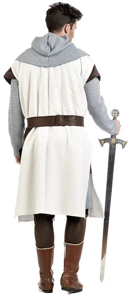 Disfraz de Caballero Templario Premium para Hombre Caballeros y Cruzados Medievales Limit Sport