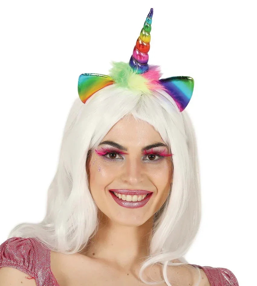 Diadema de Unicornio Arcoíris Infantil Unicornio Guirca