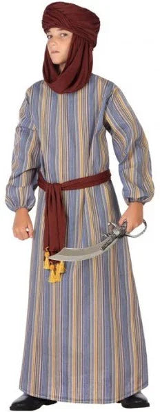 Disfraz de Árabe Sarraceno para Niño Árabe Atosa