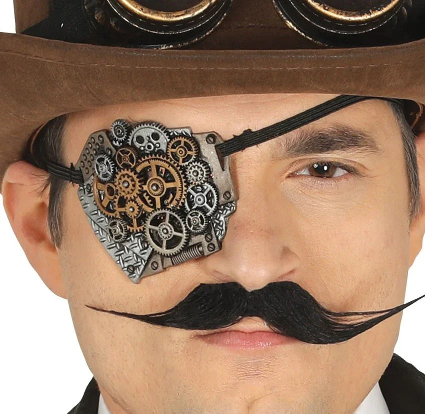 Parche Steampunk con Engranajes Steampunk Guirca