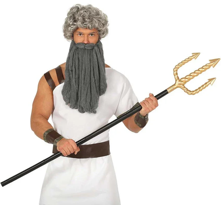 Tridente de Poseidón Desmontable Complementos Romanos y Griegos Guirca