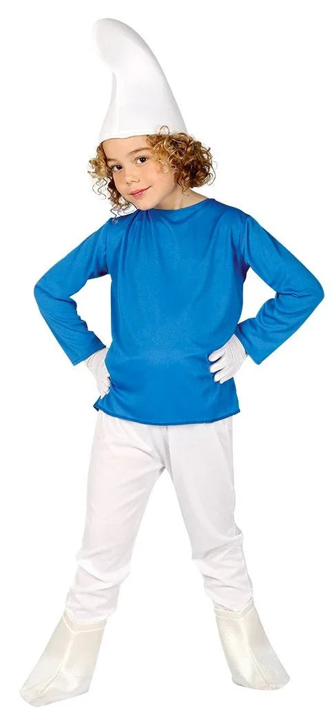 Disfraz de Pitufo Azul para Niño Los Pitufos Guirca