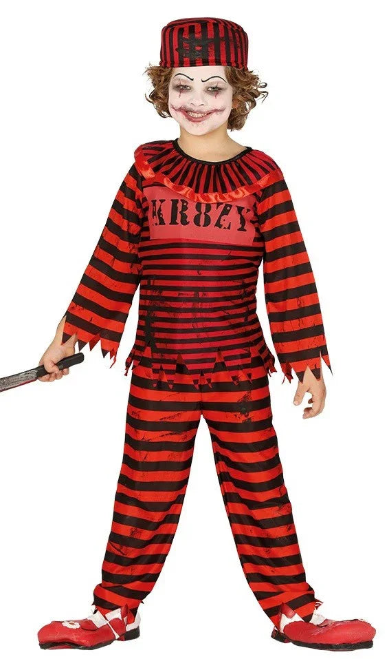 Disfraz de Payaso Asesino Preso Infantil Payasos Asesinos Guirca