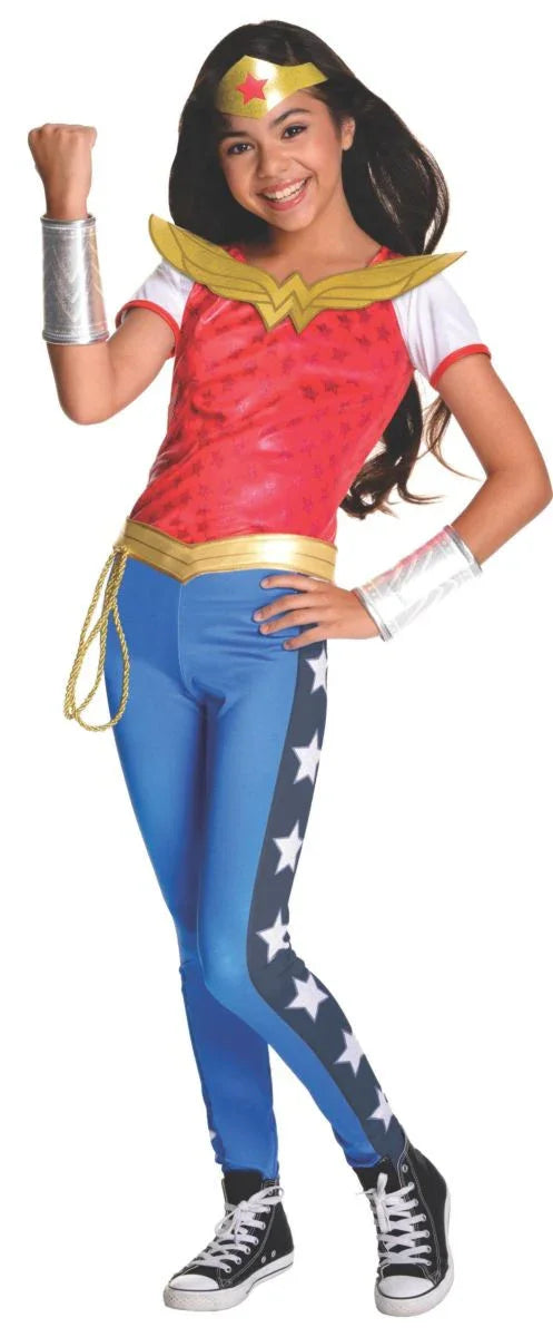Disfraz de Wonder Woman Super Hero Girls para Niña Wonder Woman Rubies