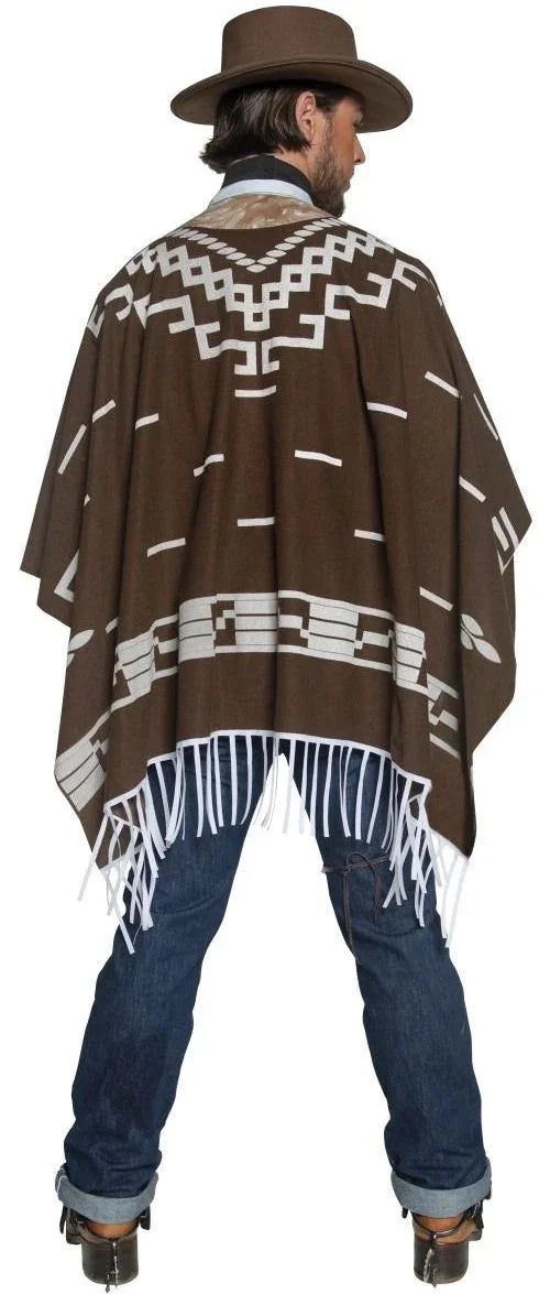 Disfraz de Clint Eastwood Premium para Hombre Vaquero Smiffys