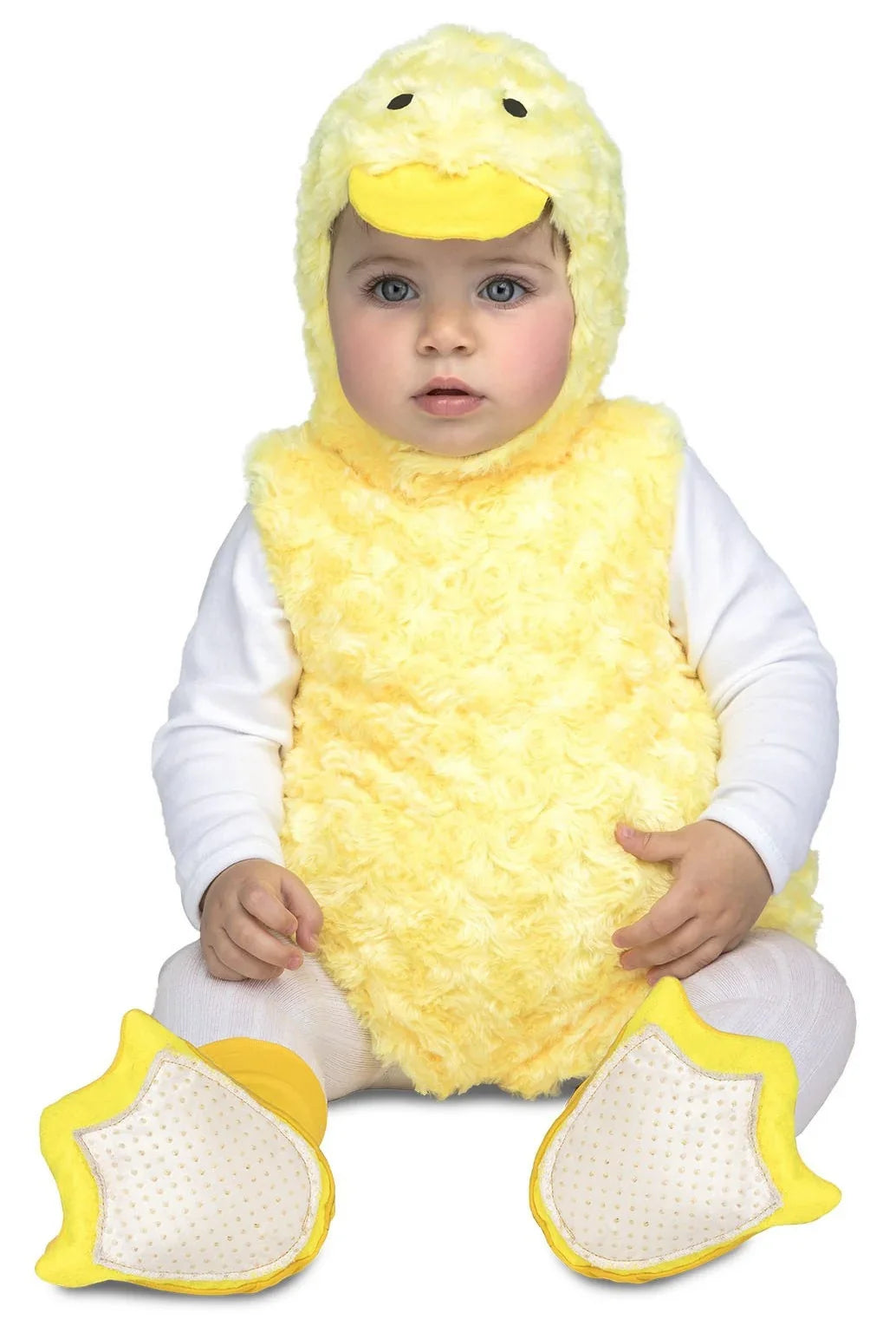 Disfraz de Patito Amarillo de Peluche para Bebé Animales Infantiles Viving