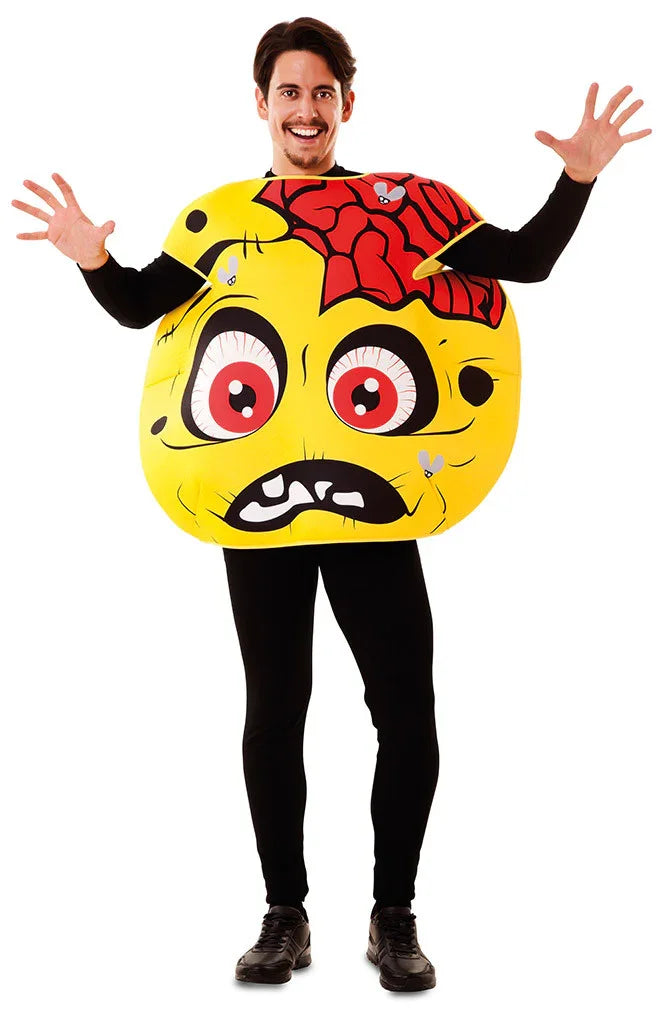 Disfraz de Emoticono Zombie para Adulto Emoticonos EuroCarnavales