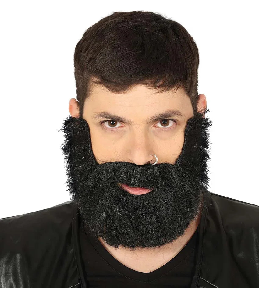 Barba Negra Túpida Barbas y Bigotes Guirca
