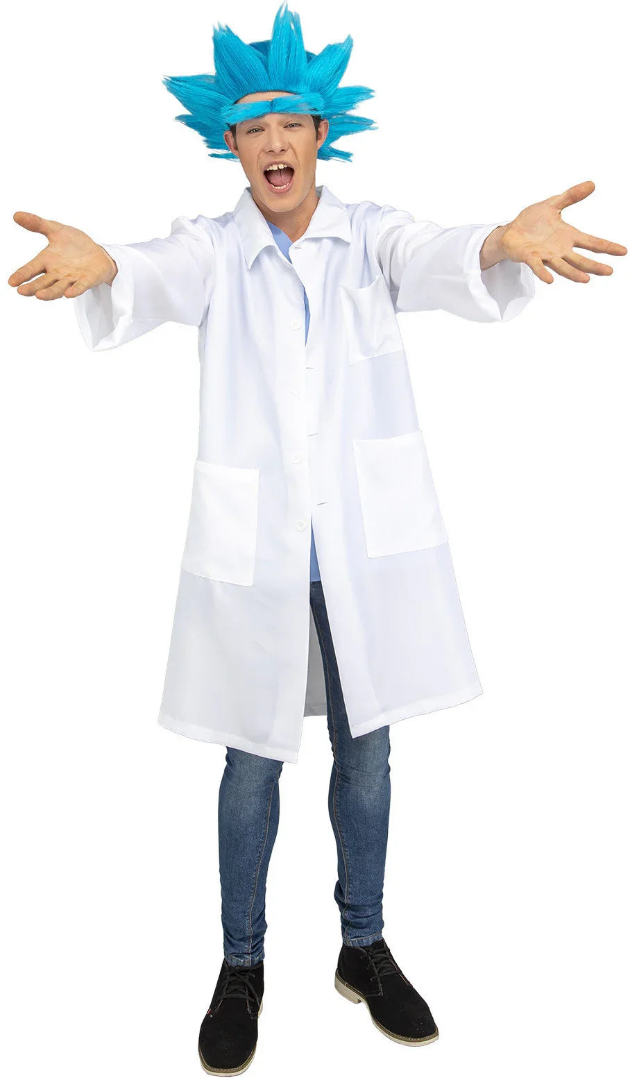 Disfraz de Rick Sánchez para Adulto Cine y TV Viving