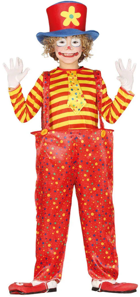 Disfraz de Payaso Divertido para Niño Payaso Guirca