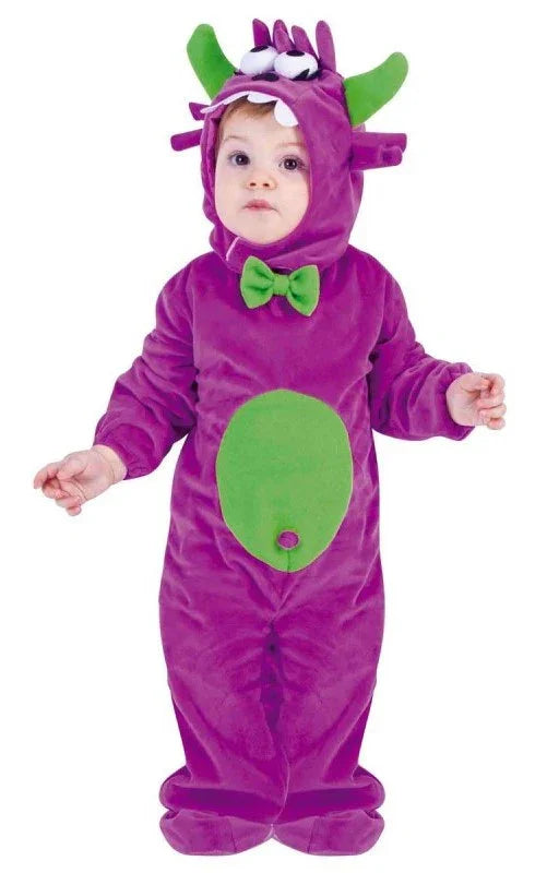 Disfraz de Monstruo de Peluche Morado para Bebé Monstruos Rubies