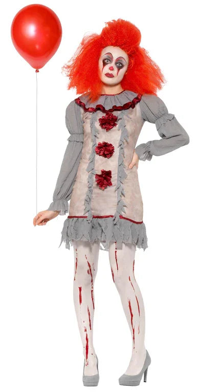 Disfraz de Penny la Payasa Asesina para Mujer Pennywise Smiffys