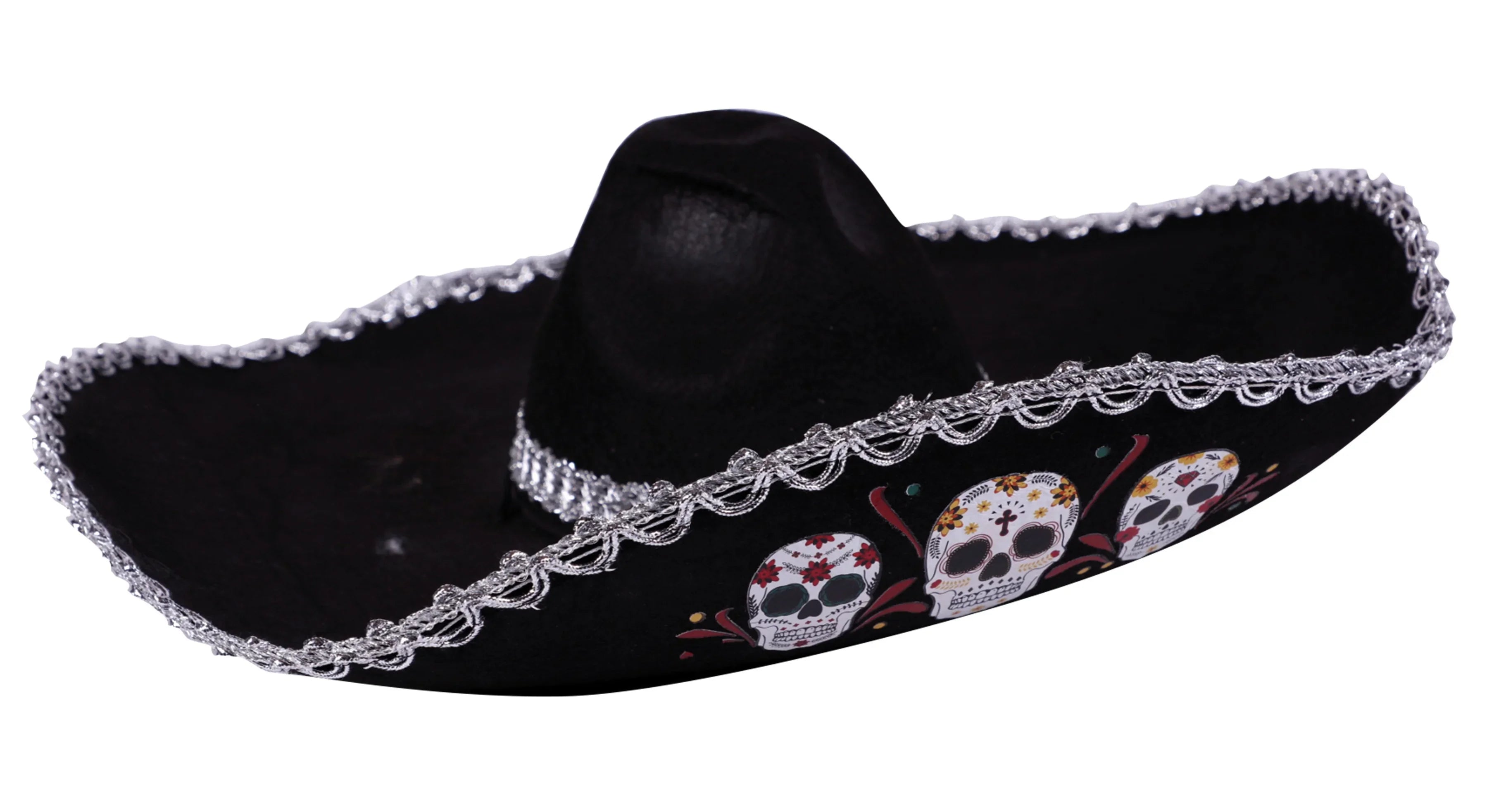 Sombrero Mexicano Día de los Muertos Complementos Halloween EuroCarnavales