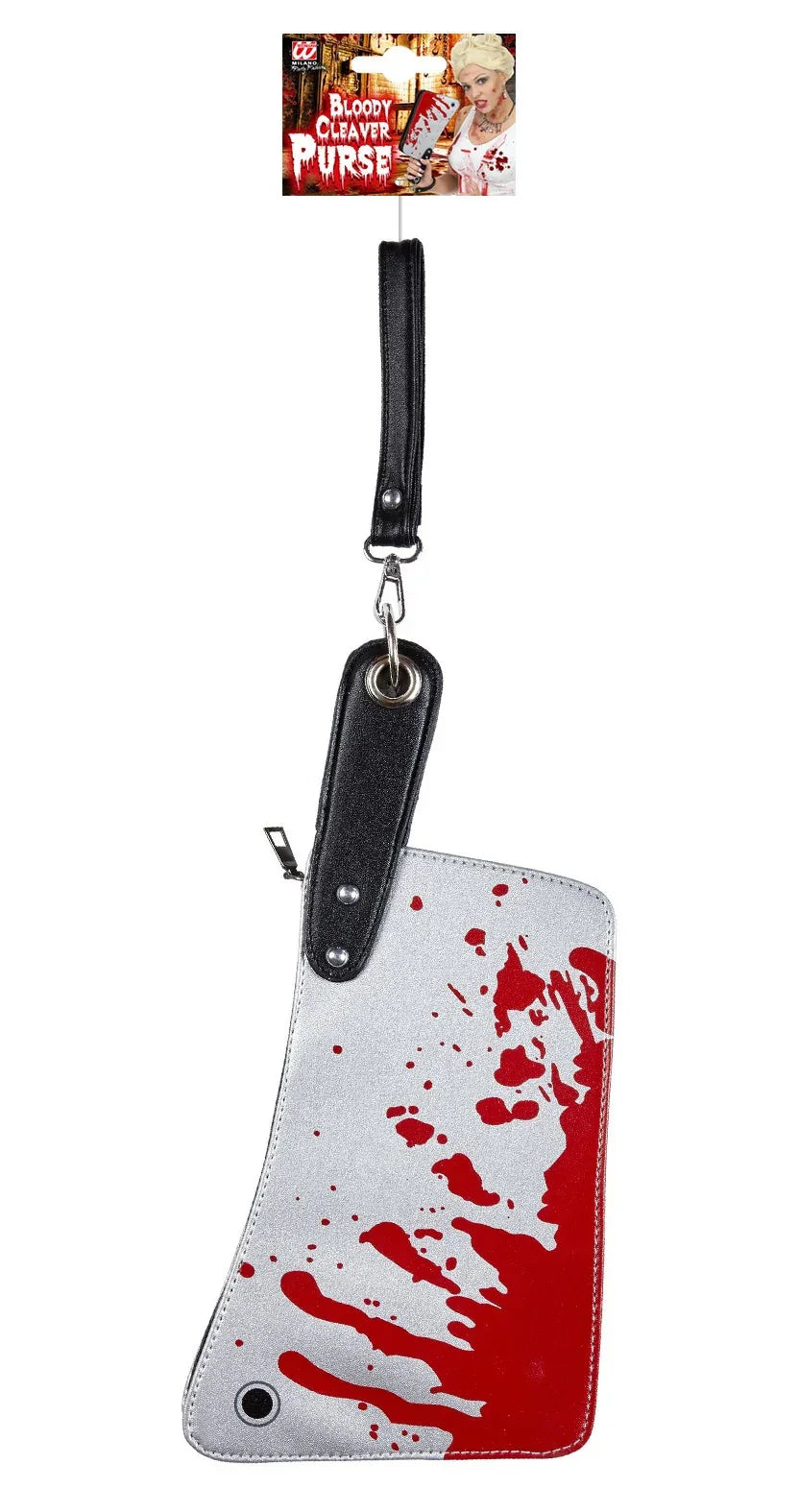 Bolso de Cuchillo Carnicero Ensangrentado Complementos Halloween Widmann