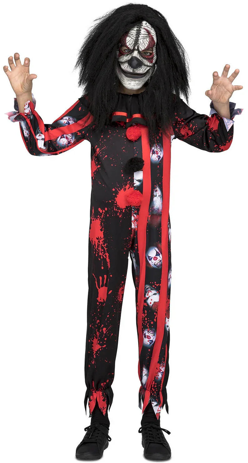 Disfraz de Payaso Siniestro para Niño Payasos Asesinos Viving