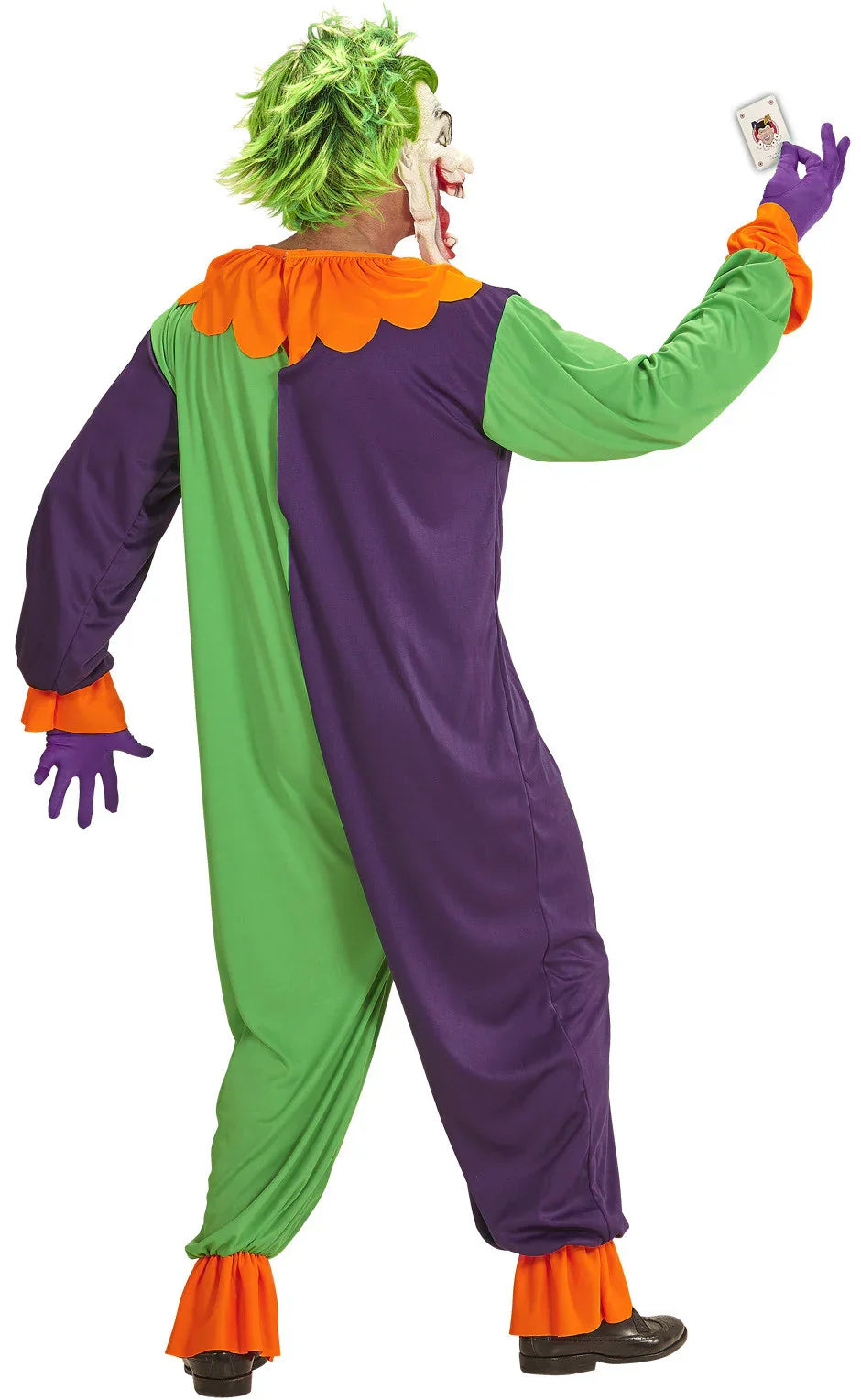 Disfraz de Joker Psicópata Morado y Verde para Adulto Payasos Asesinos Widmann