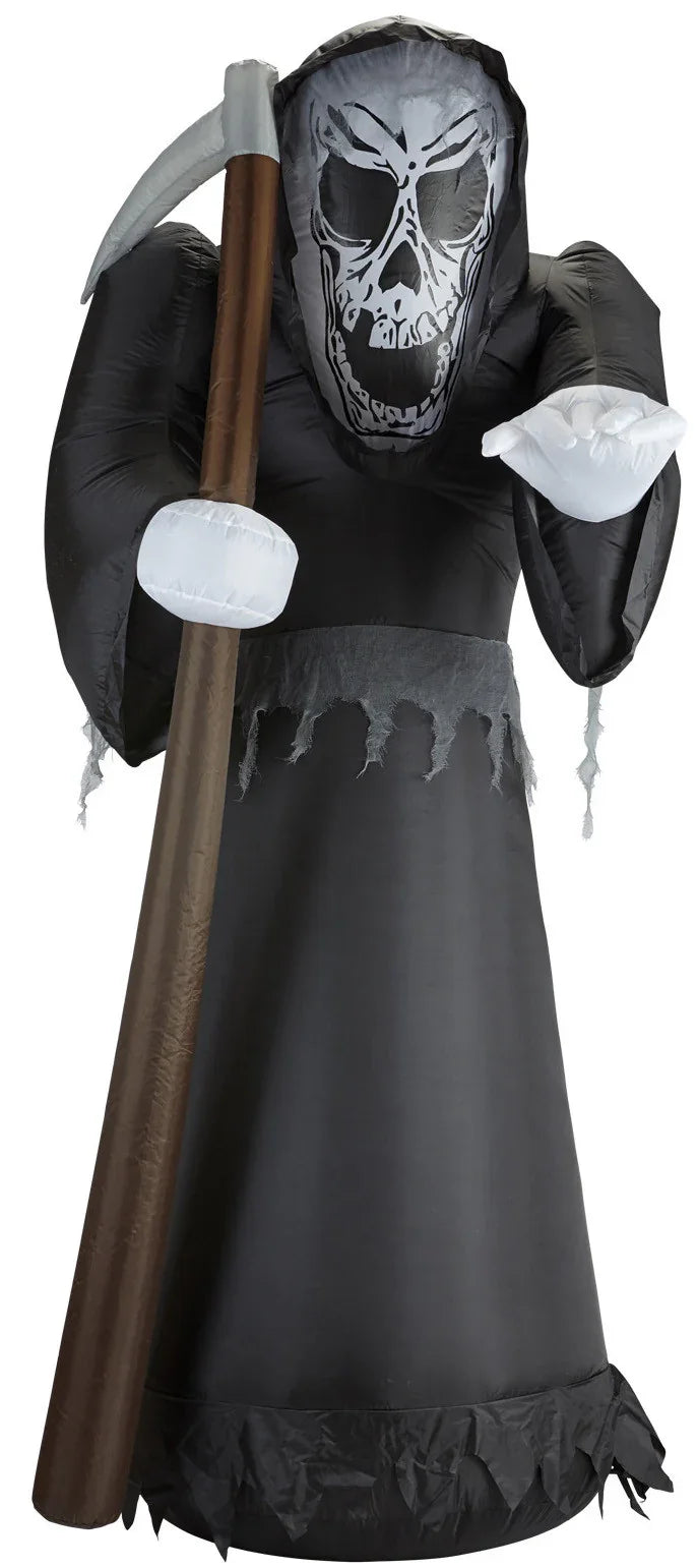 Hinchable de La Muerte con Luz de 122cm Decoración Halloween Widmann