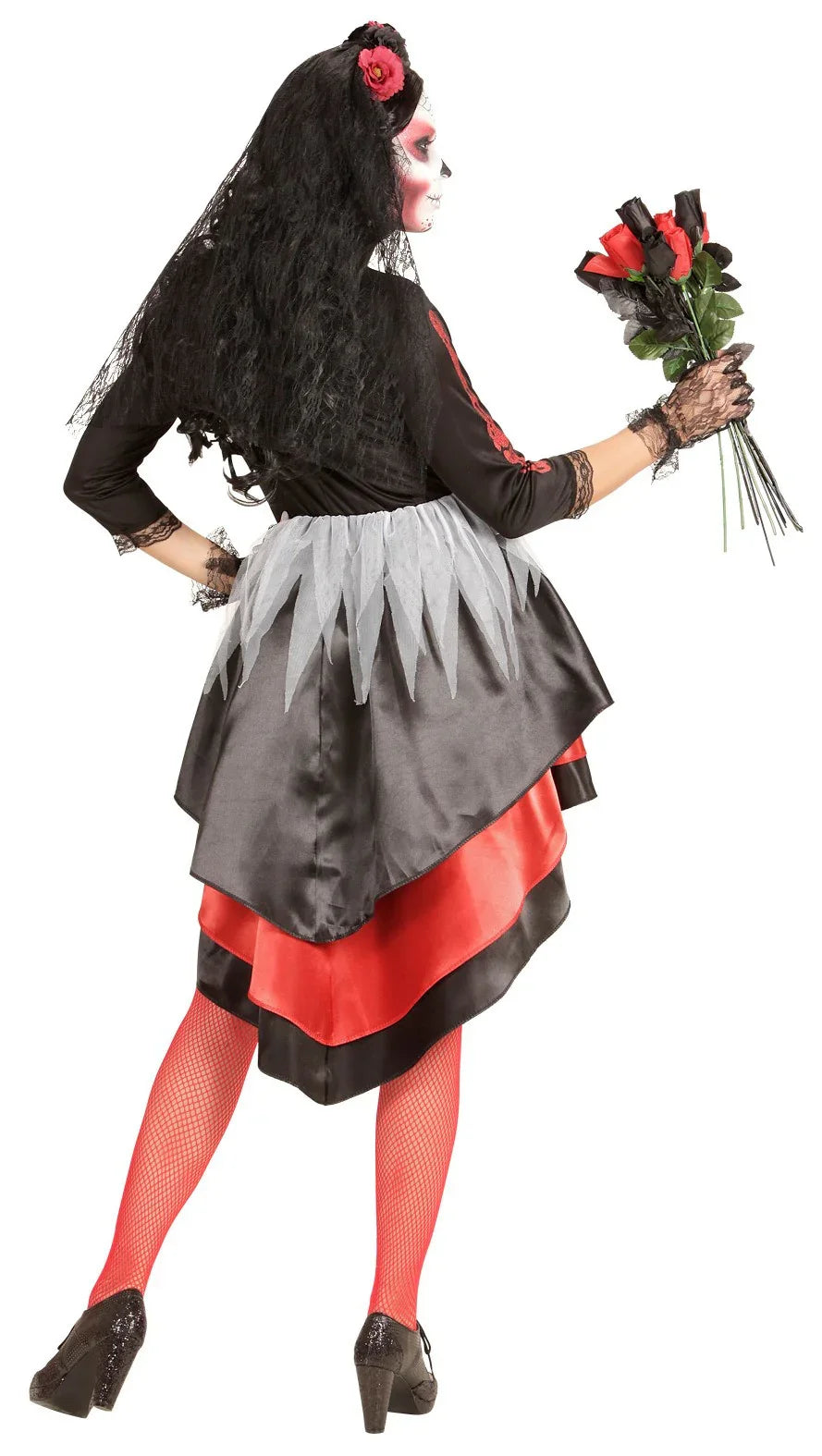 Disfraz de Catrina Día de los Muertos para Mujer Catrina Widmann