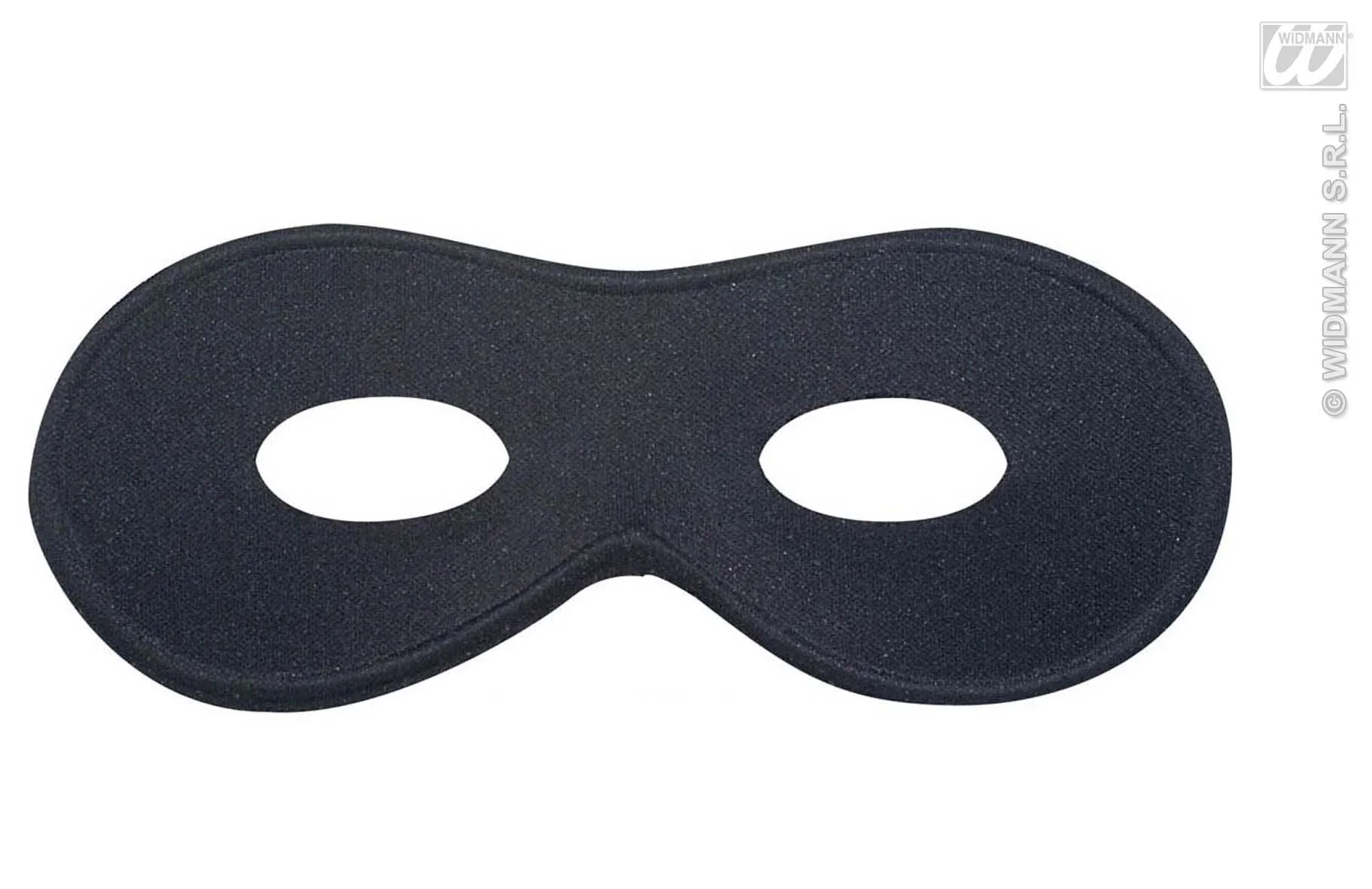 Antifaz Básico en Negro Antifaces Widmann