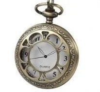 Reloj de Bolsillo Steampunk con Cadena Steampunk Atosa
