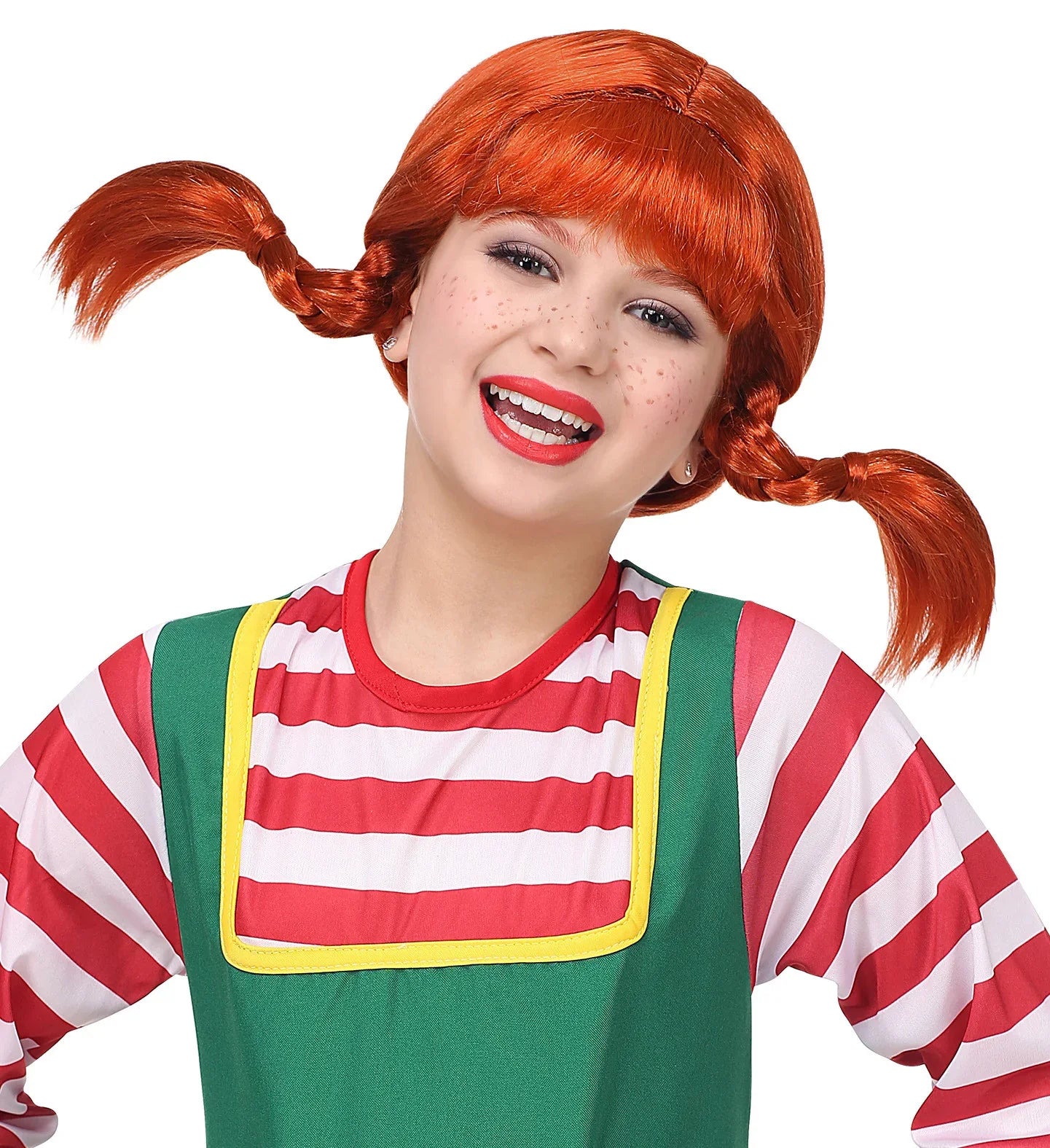 Peluca Pelirroja con Trenzas Infantil Pelucas Pelirrojas Widmann