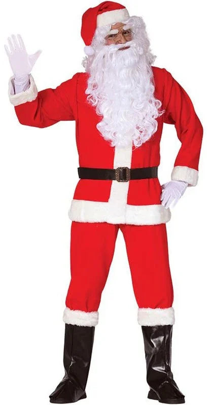 Disfraz de Papá Noel con Accesorios para Adulto Papa Noel y Mama Noel Guirca