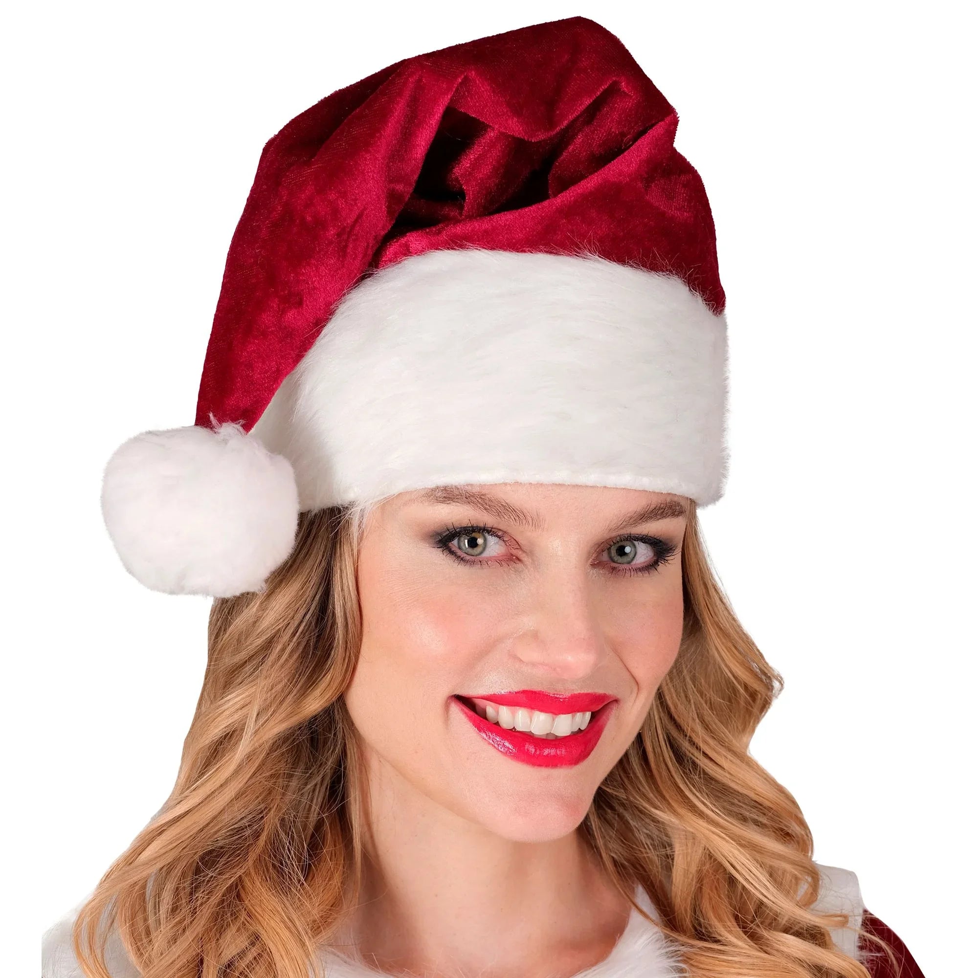 Gorro de Papá Noel de Terciopelo para Adulto Gorros de Papá Noel Widmann