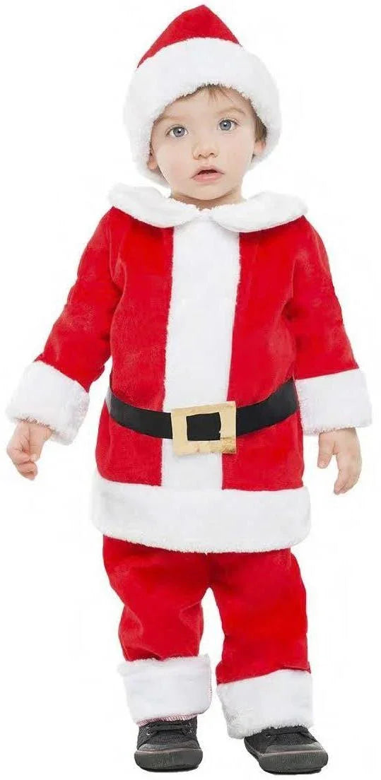 Disfraz de Santa Claus Infantil para Bebé Navidad Infantiles Kimokawaii
